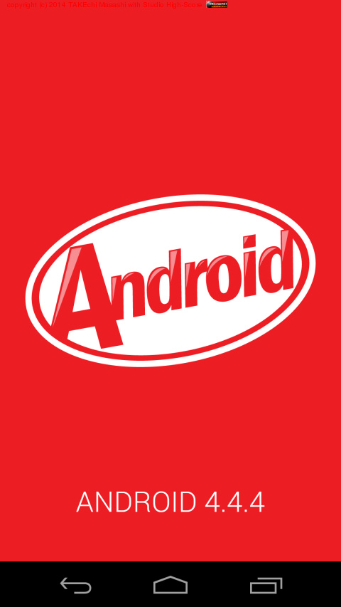 KitKat 4.4.4 �ˤʤä��衼!!