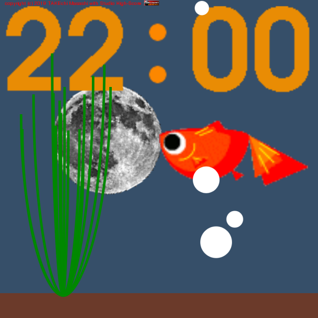 ��������ǤϺ���������! #Kingyo#Moon http://www.takechon.net/e.g.Kingyo/